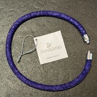 Swarovski Stardust Bracelet lila Grösse S neu mit Box