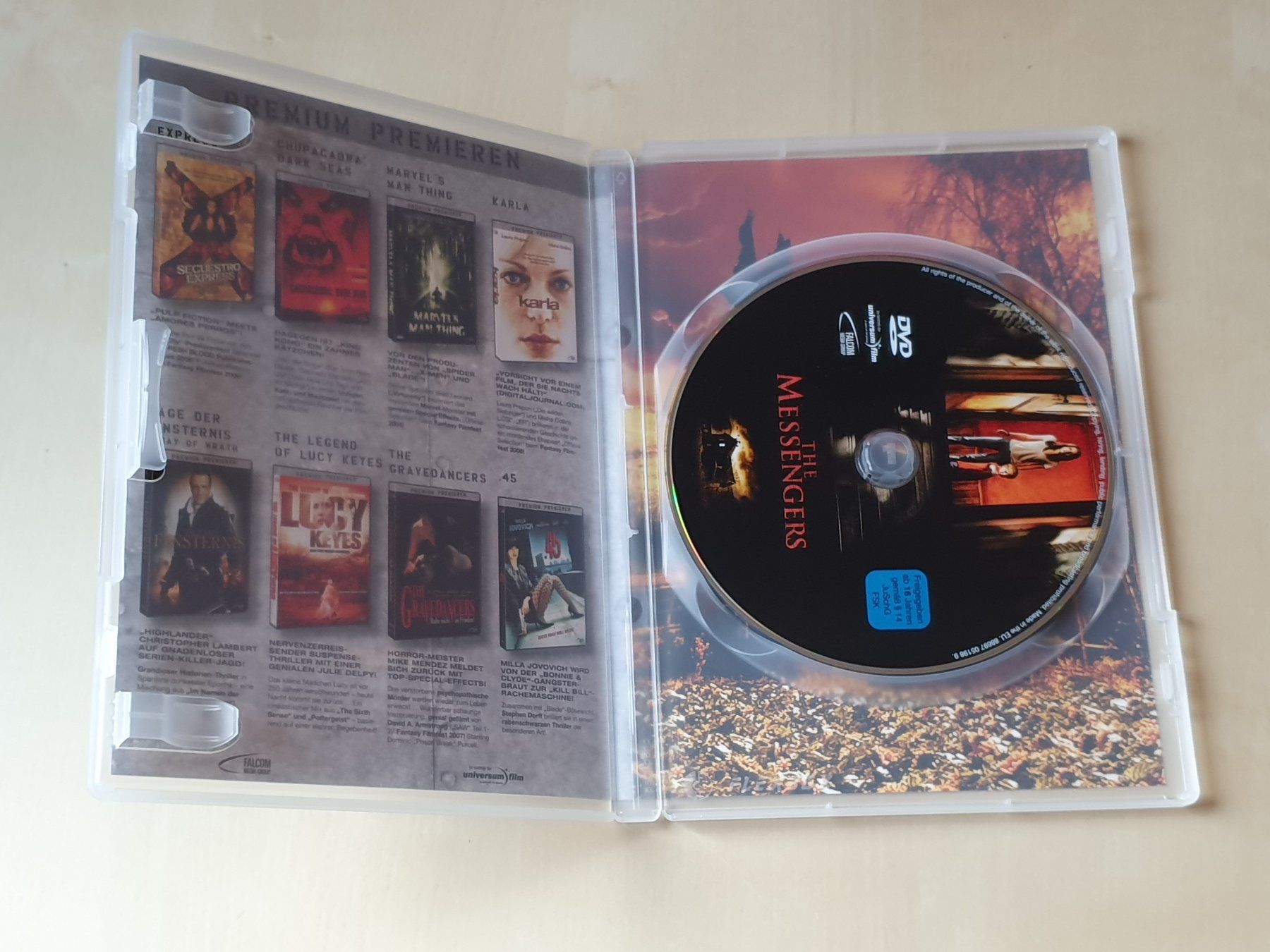 Tous les DVDs: The Messengers – D'occasion à Stansstad par collectorsshop 2