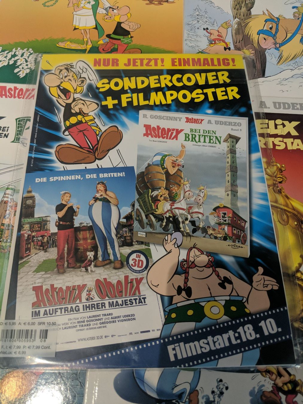 Fumetti: 6 Asterix + Obelix + Idefix NEUWARE Comics Sammlung – Usato da Hinwil venduto da Manu71 4