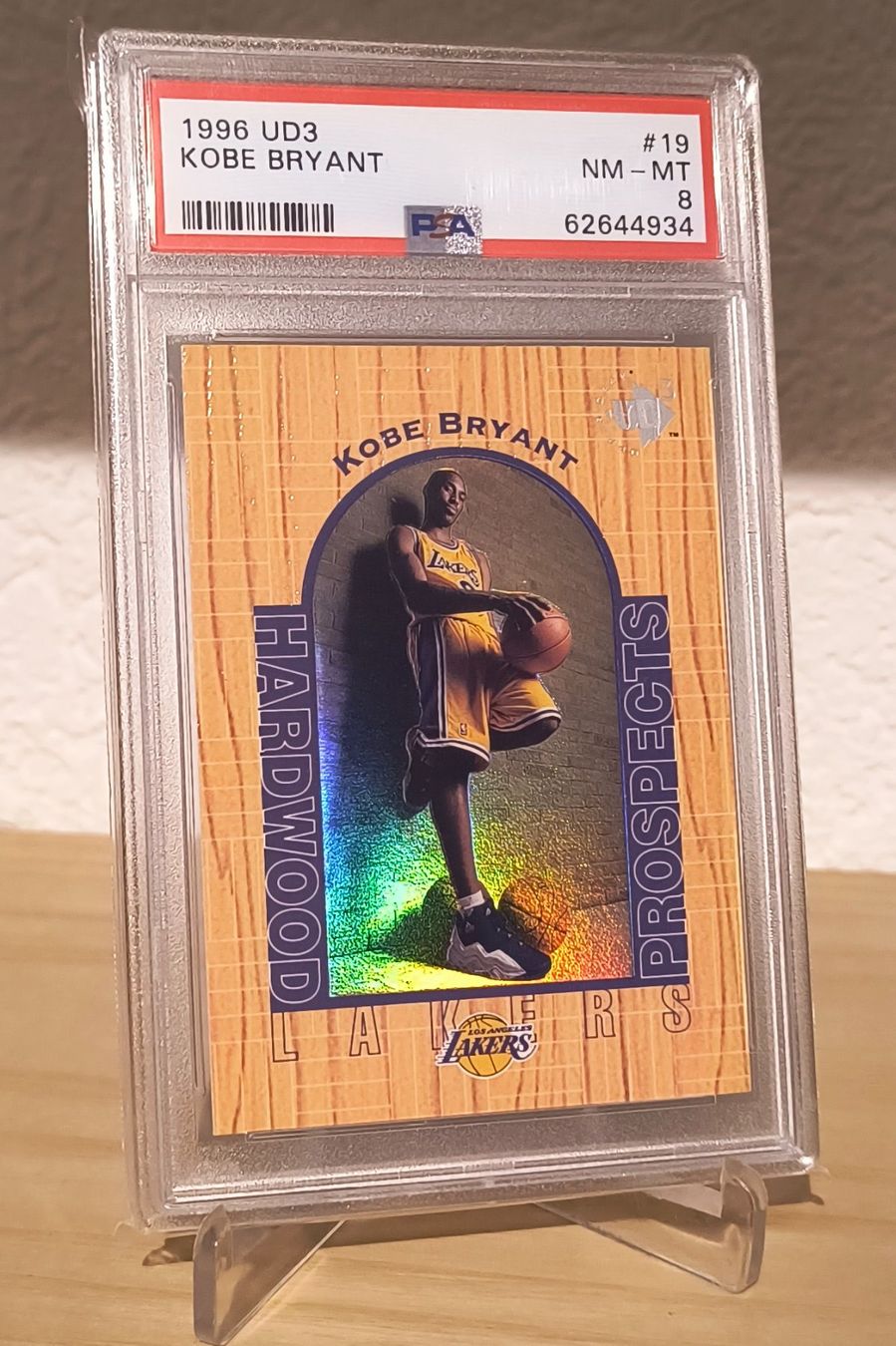 Carte collezionabili: 1996 UD3 Kobe Bryant RC PSA 8 – Usato da Greifensee venduto da Birdman11