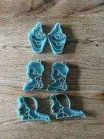 Guetzliformen: Elsa, Anna und Olaf