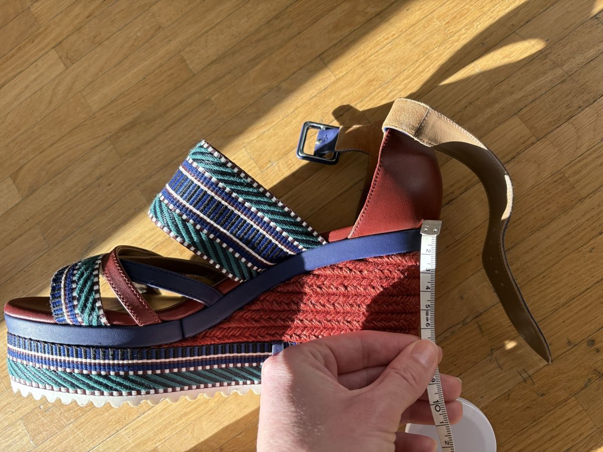 Hermès Scarpe da donna: Sandales compensées en corde Hermès Roma 38.5 – Nuovo (secondo la descrizione) da Puplinge venduto da Mady88 2