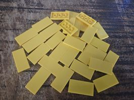 lego 87079 lot de 30 pièces Yellow Tile 2 x 4