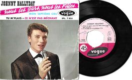 Johnny Hallyday EP - Nous les gars, nous les filles