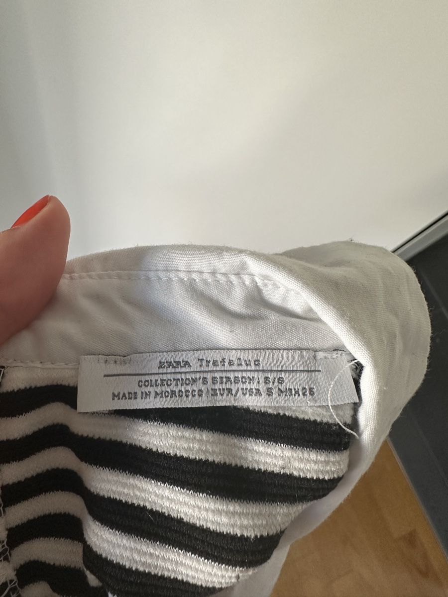 Zara Top: Zara Top, gestreift mit Kragen – Usato da Olten venduto da sar_zs6d 2