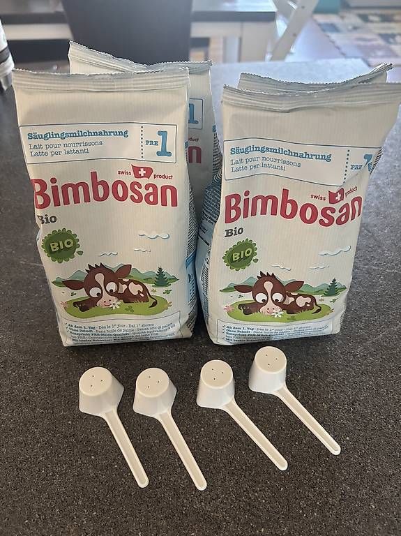 Bimbosan Cibi & Specialità: Bimbosan pre Bio inkl. Löffel – Nuovo e nell'imballaggio originale da Möhlin venduto da NineJa01