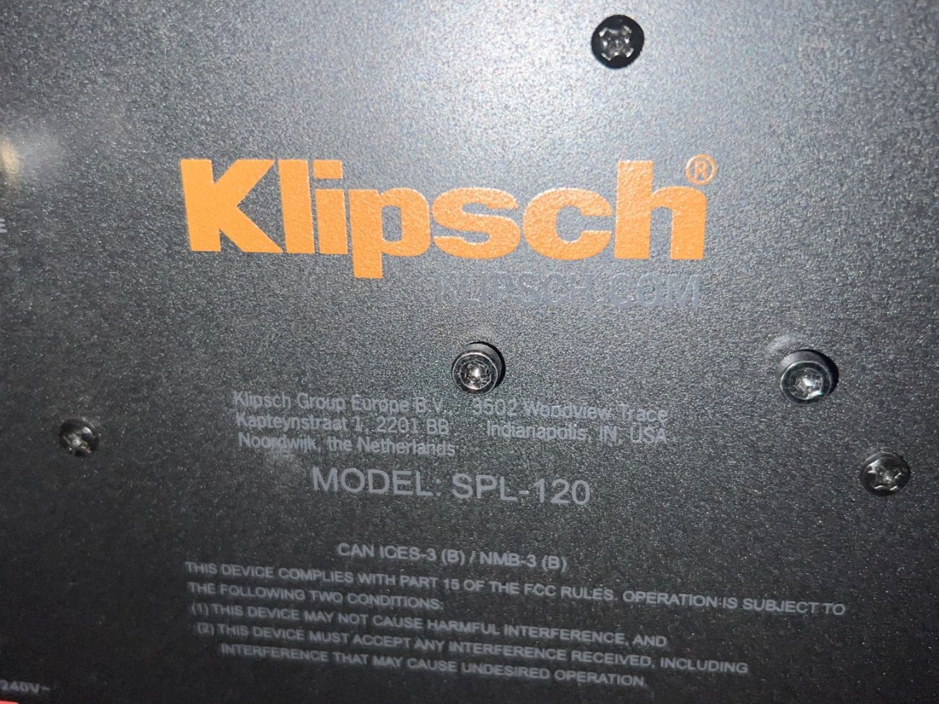 Klipsch Lautsprecher: Aktive Subwoofer Klipsch SPS-120 – Gebraucht aus Hausen am Albis von Anmo74 6