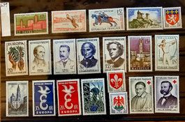 FRANCE timbres neufs ** ~1958