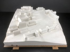 Architekturmodell, Gips, sehr dekorativ, sehr schön