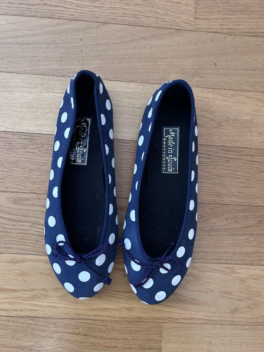 Scarpe da donna: Polka dots ballet flats – Usato da Genève venduto da mar_f82s
