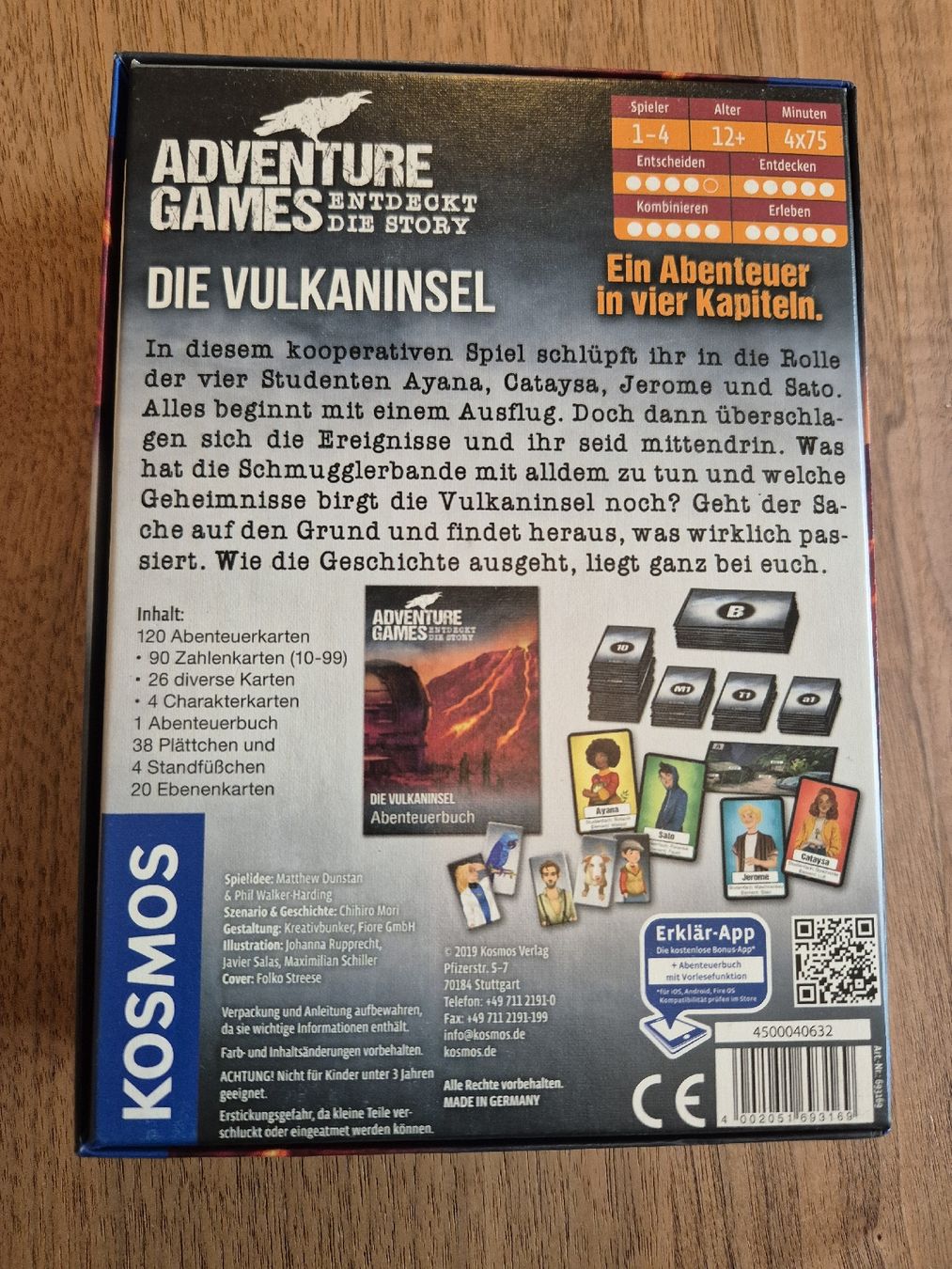 Kosmos Giochi: Adventure Games - Die Vulkaninsel – Usato da Adetswil venduto da kruemelmonster13 1