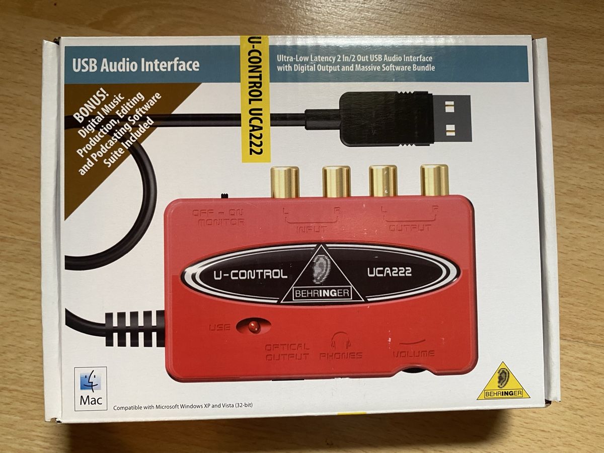 Behringer Equalizzatori: Interface USB-audio Behringer UCA-222 – Usato da Rochefort venduto da runeii 2