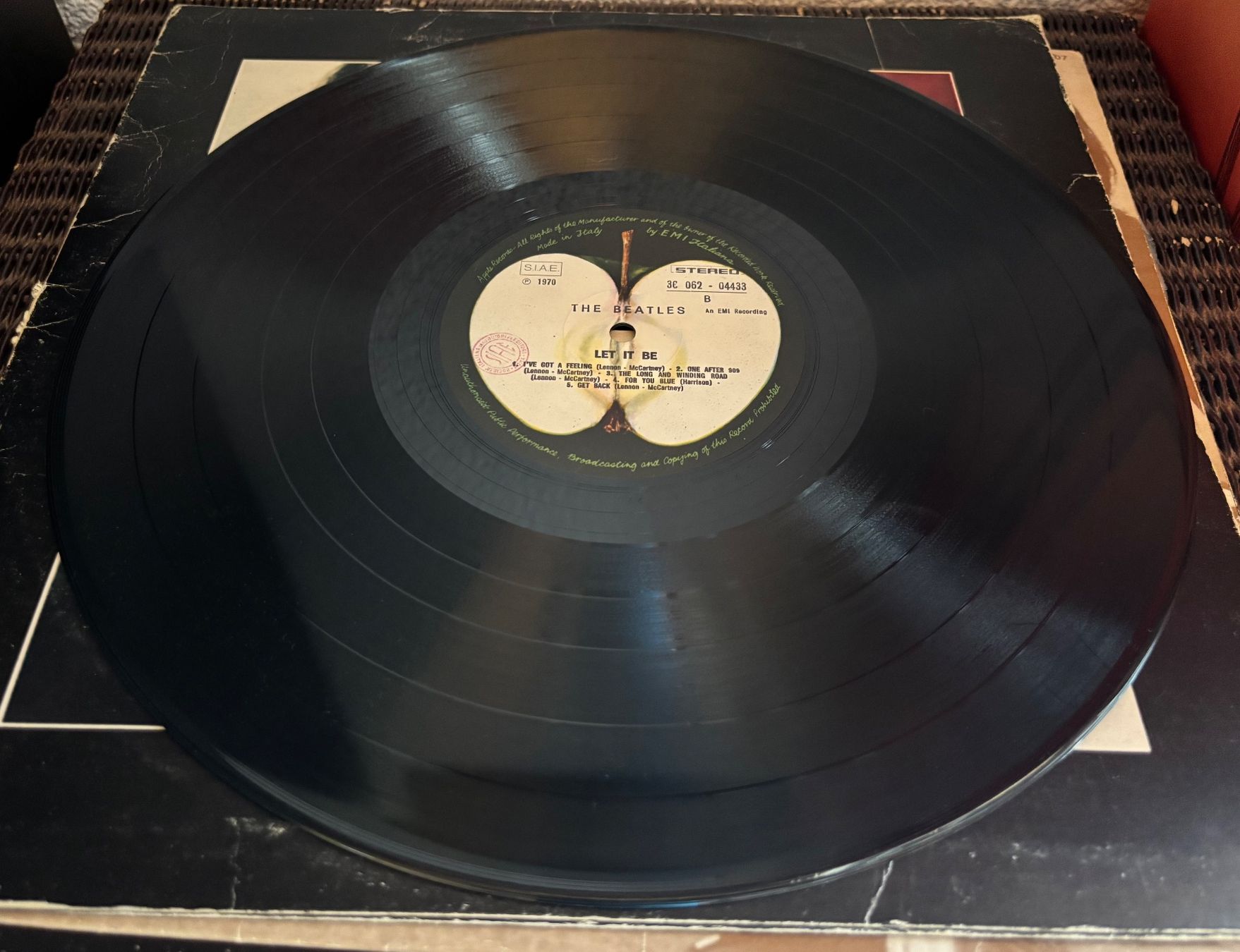 Dischi in vinile: Schallplatte Let it be von den Beatles – Usato da Speicher venduto da CH-Schatzkammer 2