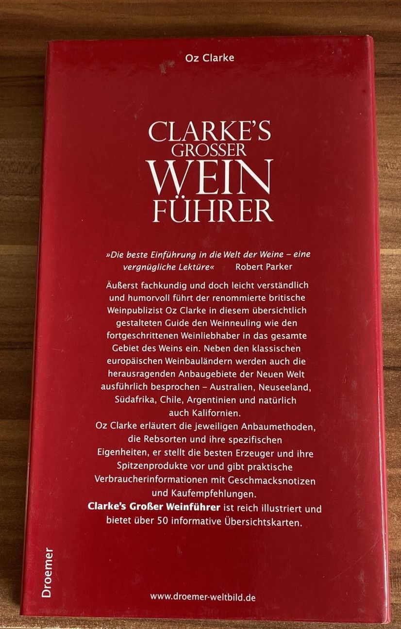 Livres: Clarke's grosser Weinführer – D'occasion à Wagenhausen par Kahlen 2