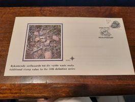 Rare: Enveloppe philatélique Afrique du Sud, 1990 - Humansdo