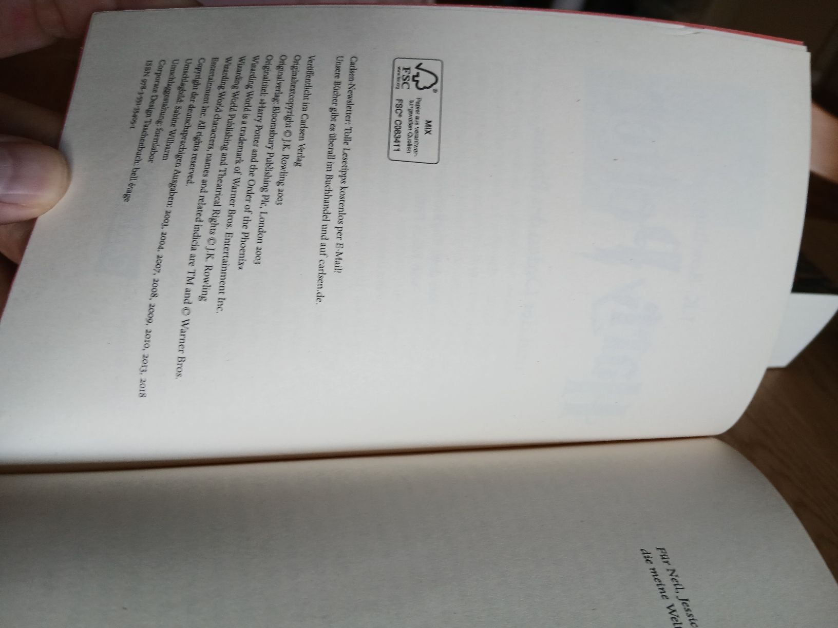 Libri: Harry Potter Bücher Teile 1,2,4+5  – Usato da Wädenswil venduto da LeTroedel 3