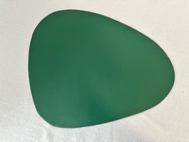 6er Set grüne Tischsets, neu - Spezielle Form