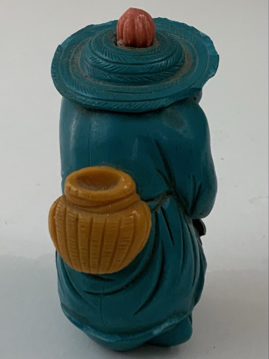 Figuren: Tabatière en forme de personnage bleu – Gebraucht aus rolle von Tontonjulot 3
