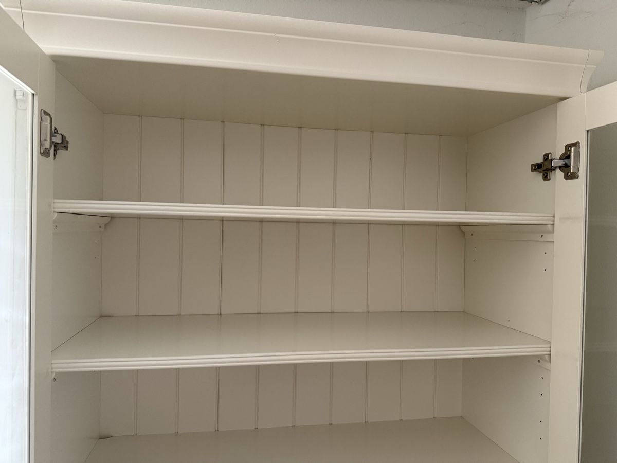 Vetrine: Vitrine Schrank weiss Glastüren  – Usato da Zürich venduto da JBZH 5