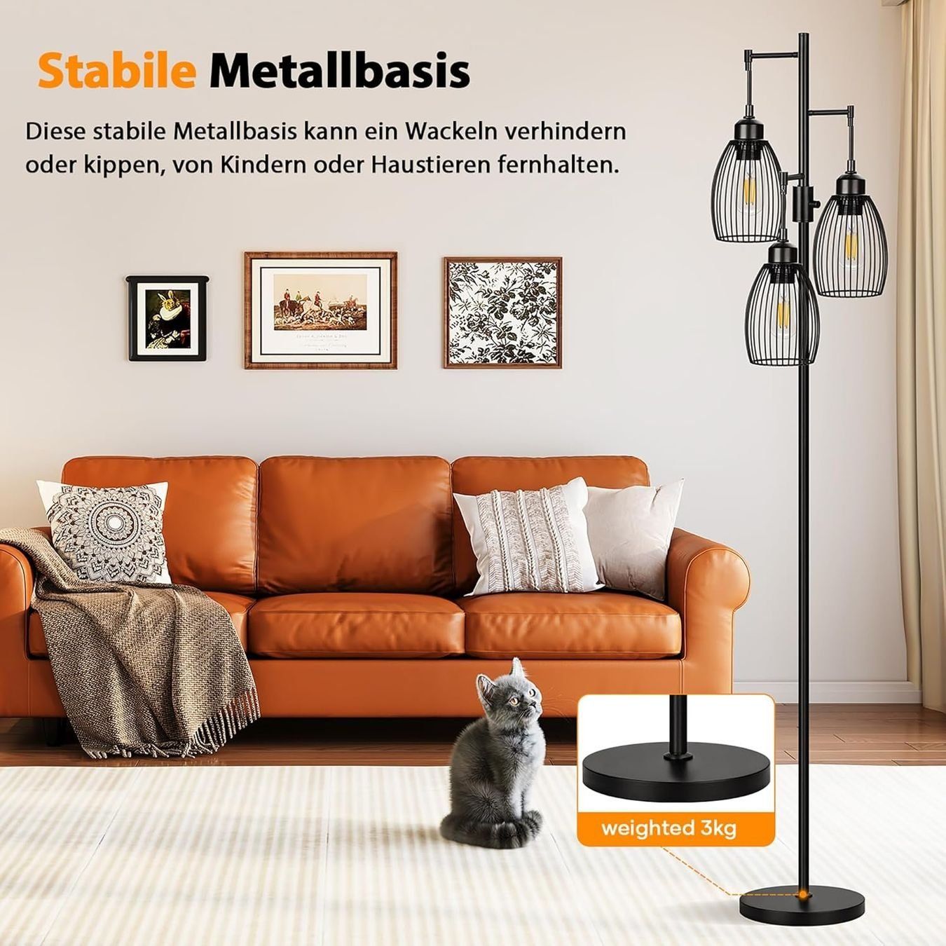 Lampes: Stehlampe Dimmbar LED 2400LM Bogenlampe Wohnzimmer – Neuf avec emballage d'origine à Dietikon par Abverkauf10 4