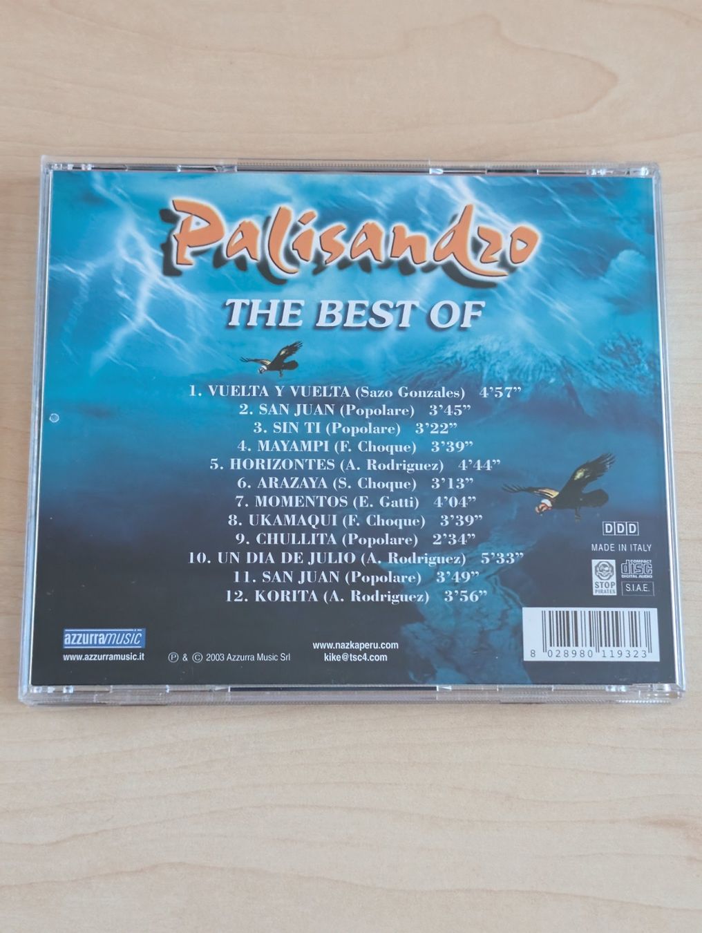 CD: Palisandro - The best of – Usato da Spiez venduto da Crazyduck 1