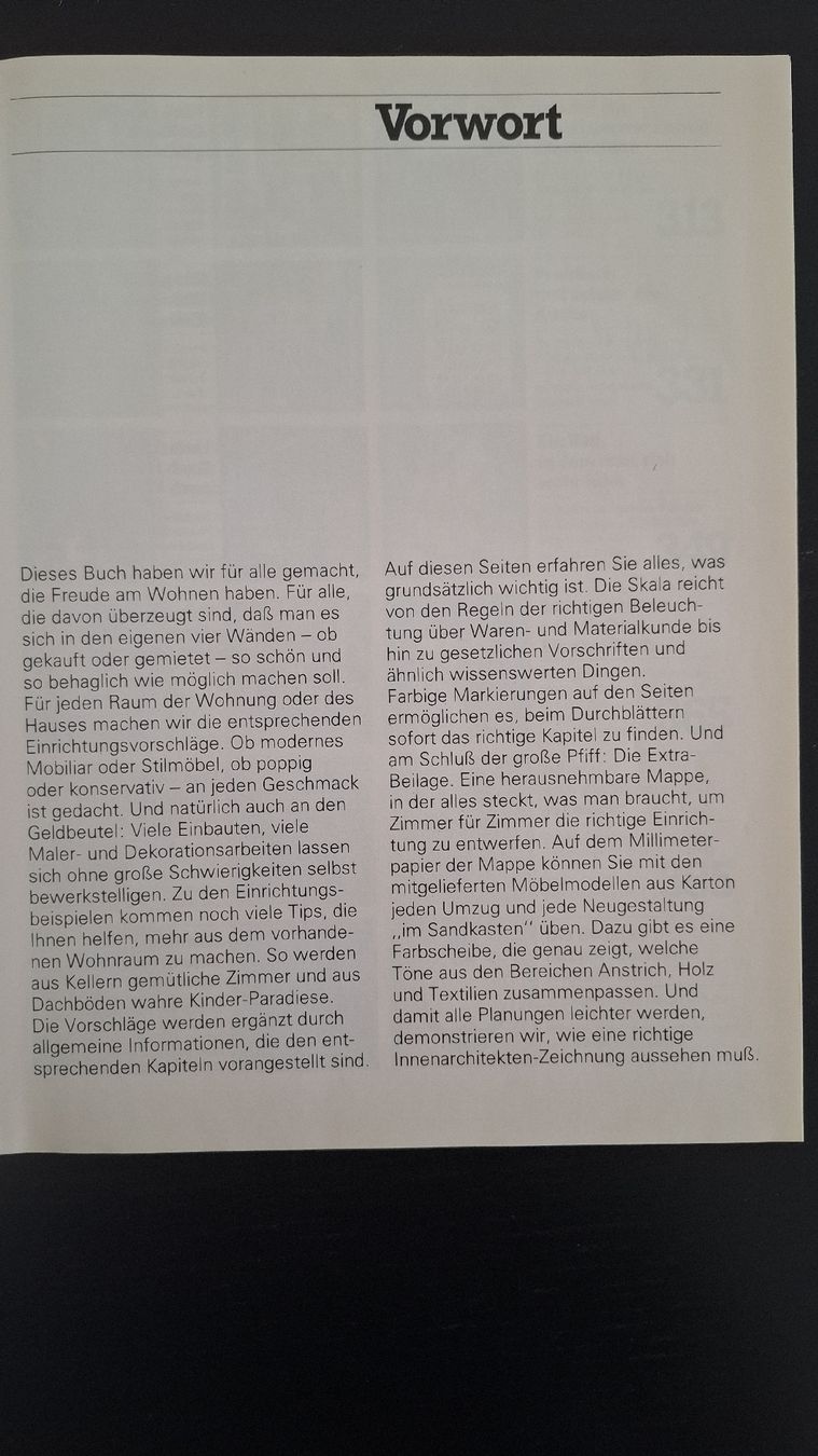 Libri: Das Buch vom Wohnen•Schöner Wohnen• – Usato da Ottenbach venduto da Rasenmaeeher 3