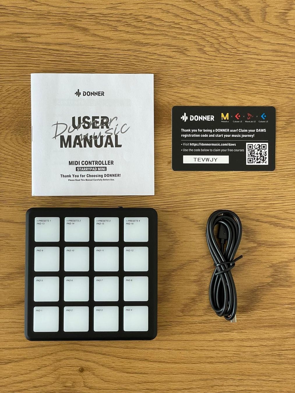 Strumenti musicali: Donner Starrypad Mini, Controller MIDI – Usato da Gordola venduto da Elliot_23 2