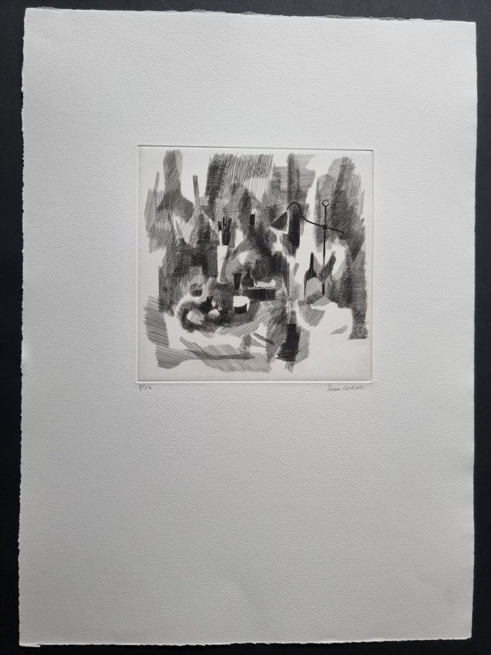Grafica & Litografie: JEAN CORNU KUPFERSTICH SIGNIERT NUMMERIERT – Usato da Gersau venduto da kunst-online 2