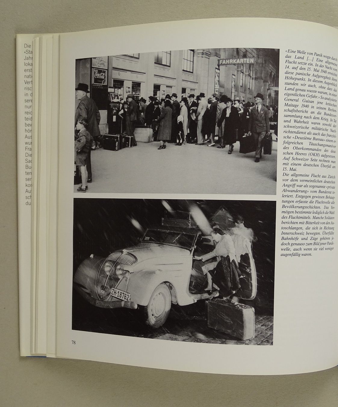 Libri: DAS BEDROHTE ZÜRICH, STADTKOMMANDO 1939/40 – Usato da Grüningen venduto da Kartensammler 7