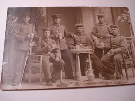 Feldpostkarte 16916, Gruppenfoto, gelaufen