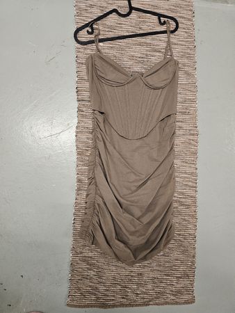 Babyboo Minikleid, Khaki, Gr. M - Sommer Must-Have!