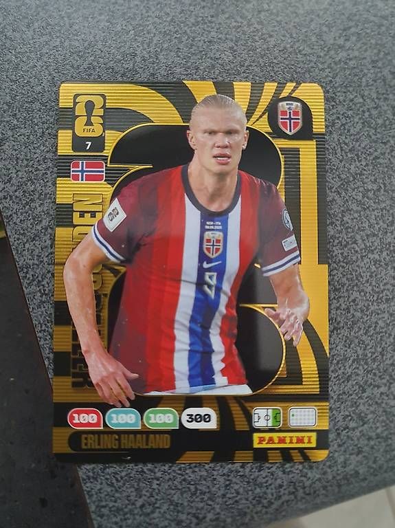 Panini Sammelbilder & Trading cards: Erling Haaland Golden Card – Gebraucht aus Stetten AG von Nadineklaus81