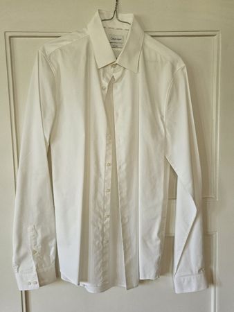 Hemd Calvin Klein extra slim weiss Grösse 41 neuwertig