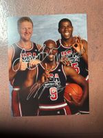 Originalautogramm von Basketball Legenden