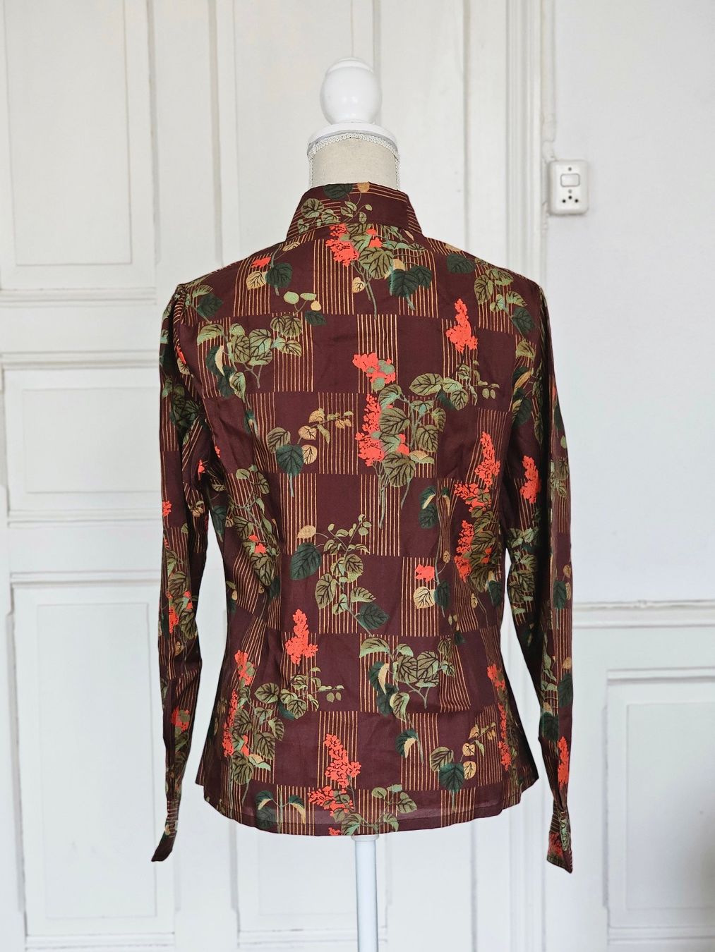 Camicette: Vintage 70s Herbst Bluse Gr. S – Usato da Ried-Brig venduto da Zzyzx 2