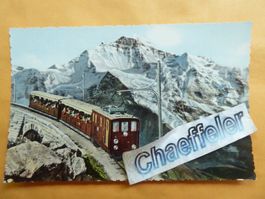 Schynige Platte. Bahn mit Jungfrau