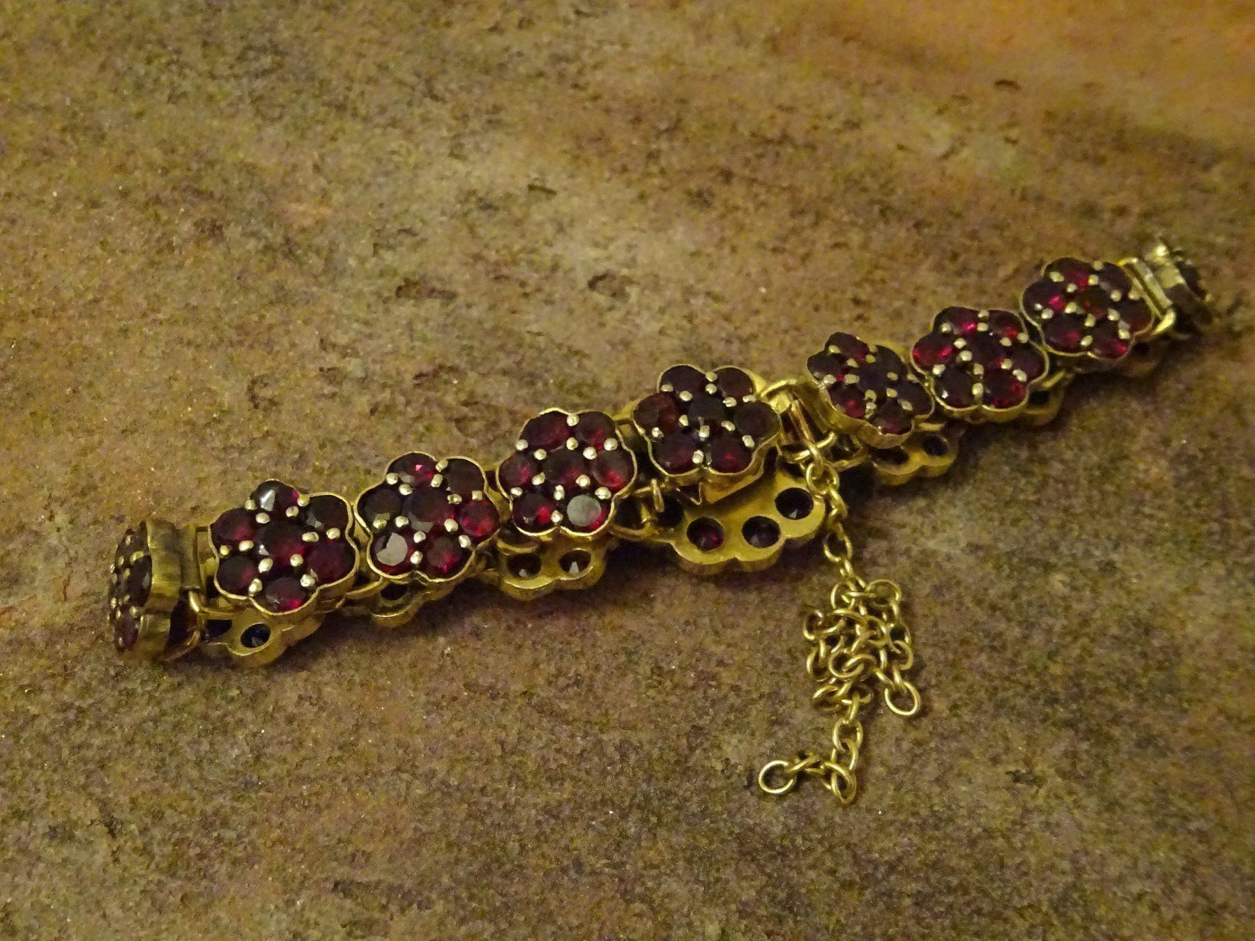 Bracciali & Braccialetti: Armband Granat / Tombak – Usato da Esslingen venduto da FetteSchnecke 5