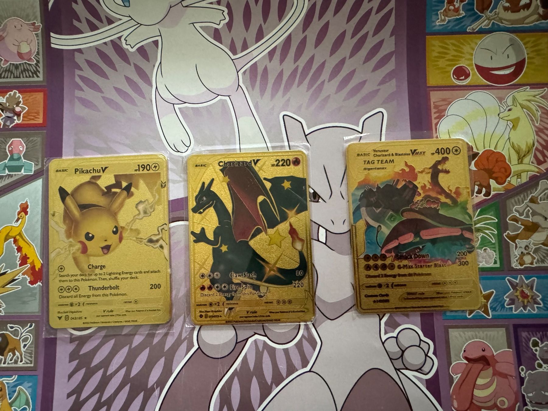 Pokémon Carte collezionabili: 3 mal Pokémon Karten aus Metall – Nuovo (secondo la descrizione) da Emmenbrücke venduto da paj_q8wx