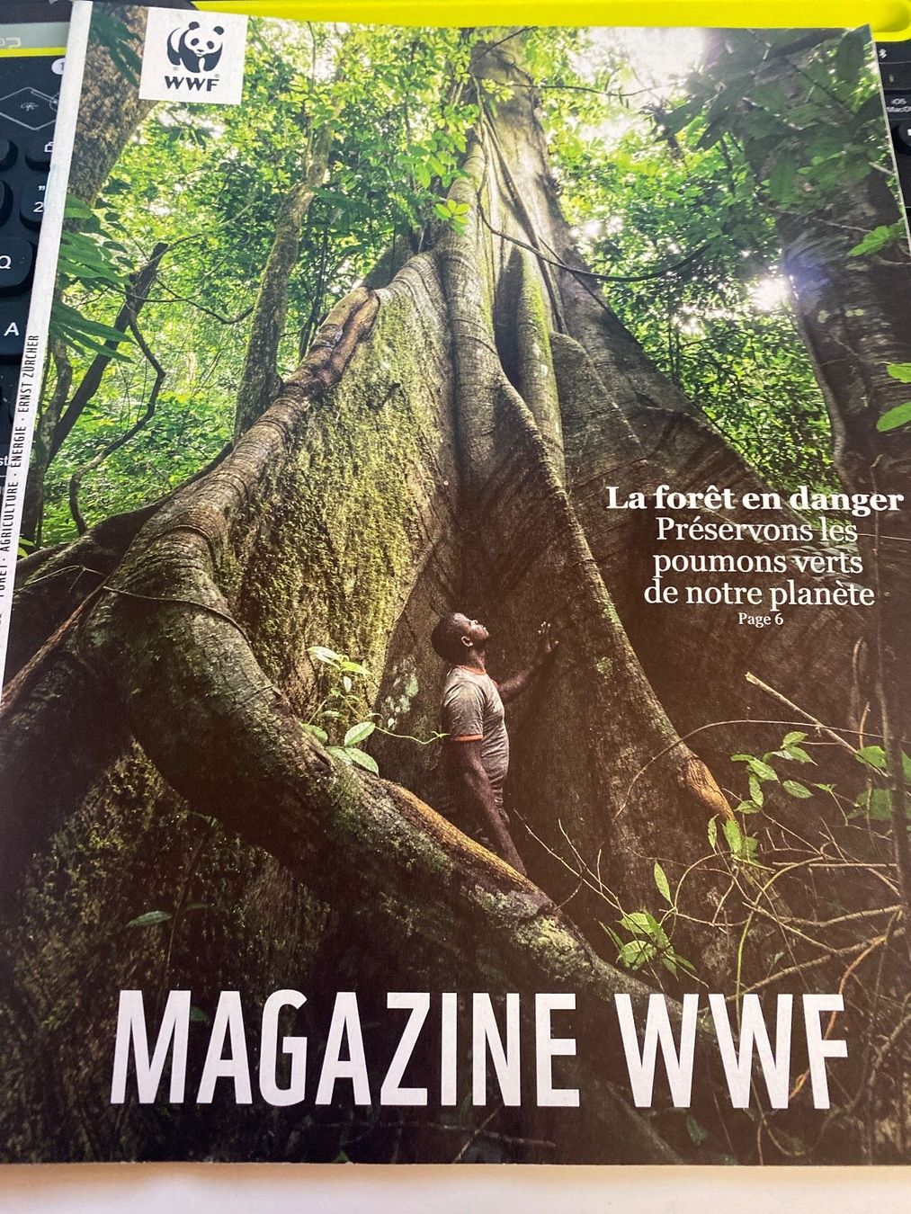 Riviste & Magazine: MAGAZINE WWF - JANVIER 2022 – Nuovo (secondo la descrizione) da Le Brassus venduto da cinema13