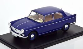 Peugeot 404 Berline 1960–1975 dunkelblau   1:24 von WhiteBox