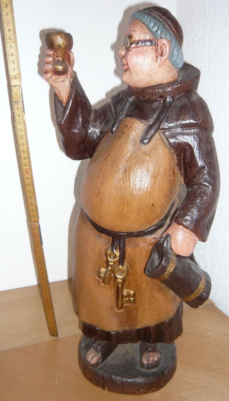 Statuette: Dekoration / Deko Mönch Figur – Usato da Ruggell venduto da Btt 1