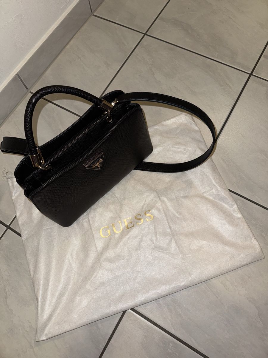 Guess Borse da donna: Guess Handtasche Schwarz neu – Nuovo (secondo la descrizione) da Hergiswil NW venduto da kaufe_at_kaufmann 2