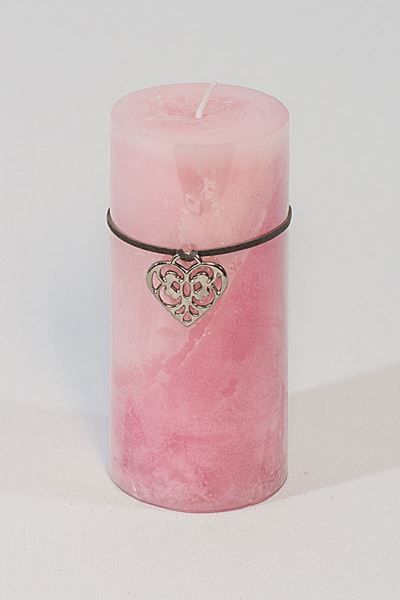 Candele: Kerze "Pink", Grösse L – Nuovo e nell'imballaggio originale da Kottwil venduto da Crazyrolf