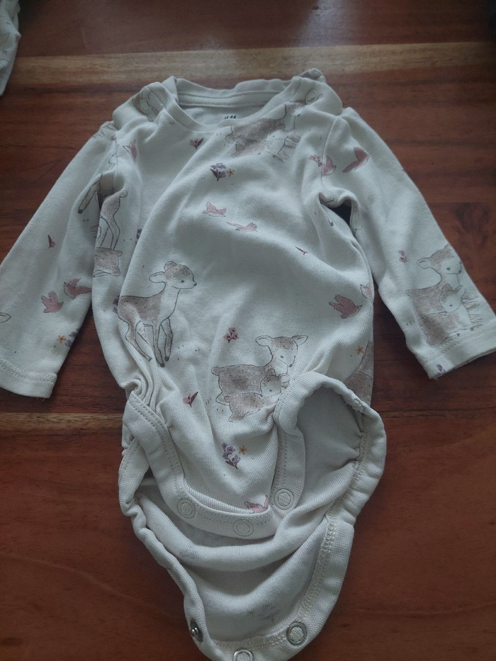 H&M Pigiama & Simili: Baby Strampler Set H&M Gr. 56, Waldtiere – Usato da Sissach venduto da zwwerg 2