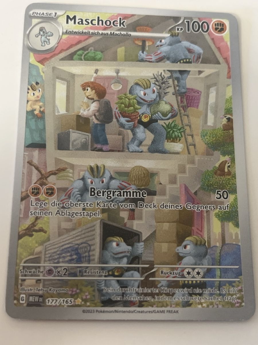 Pokémon Cartes à collectionner: Maschock 177/165 allemande  – D'occasion à Constantine par nus_k2z7