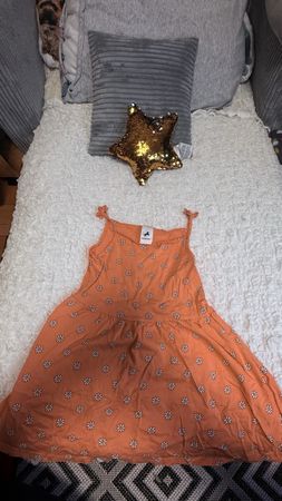 🧡🧶Kleid Grösse 116, 🧶🧡