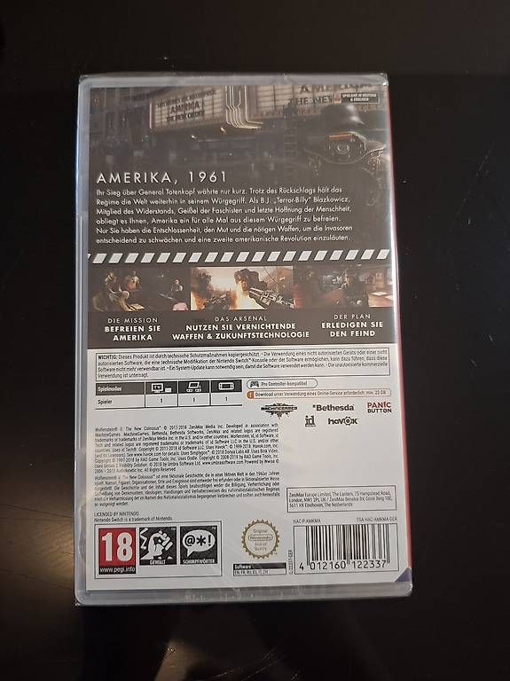 Giochi: Wolfenstein 2 switch (versiegelt) – Usato da Waldenburg venduto da nic_8fl8 1