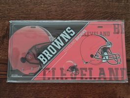 Blechschild Cleveland Browns NFL American Football Watson