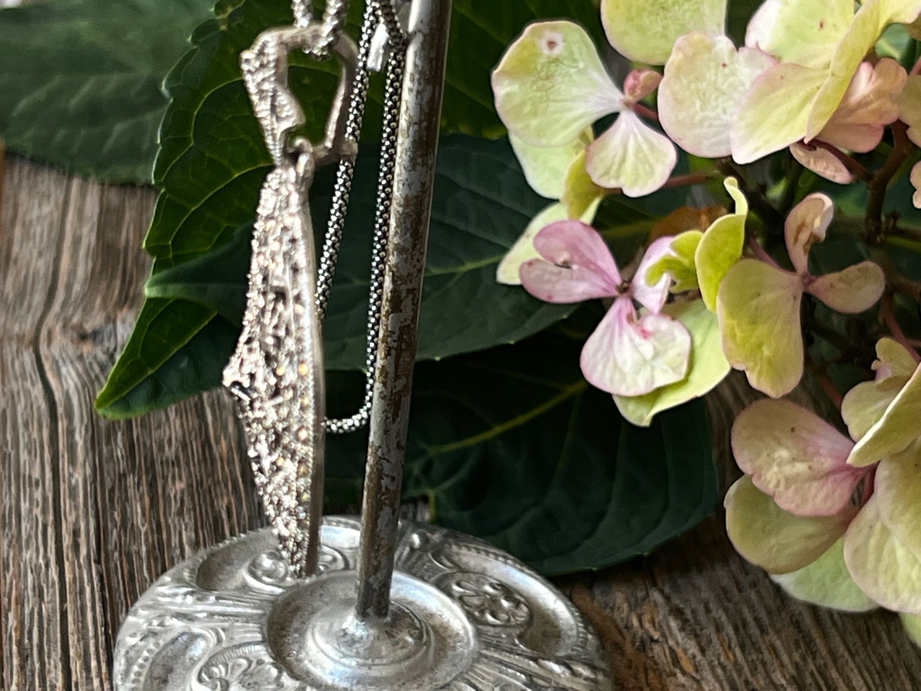 Anhänger: Anhänger rund Mandala Sterling Silber u Markasiten Boho Stil – Neu (gemäss Beschreibung) aus Bern von Jiffy 9