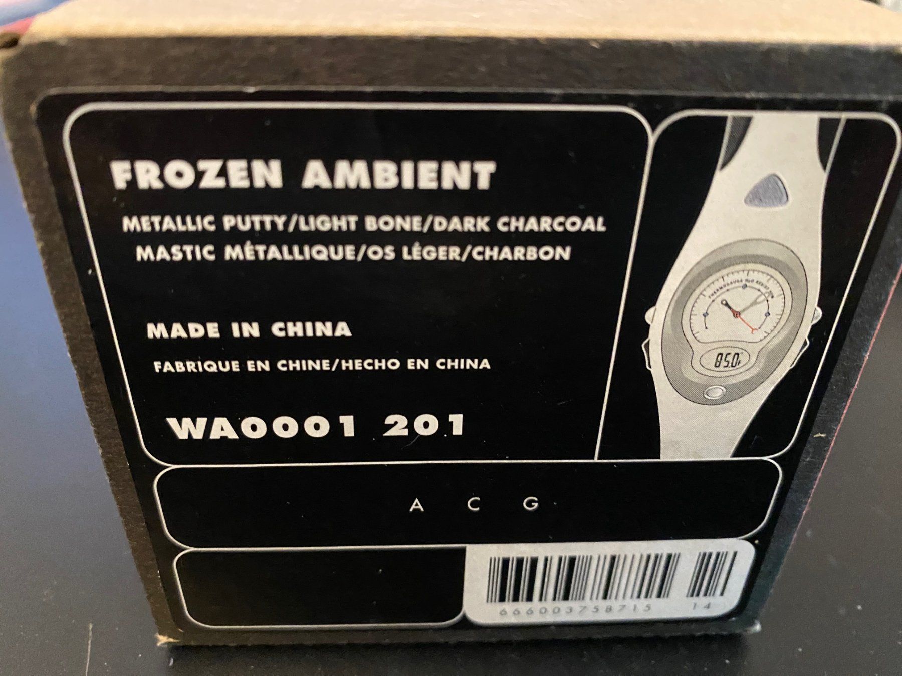 Orologi: Nike Uhr "Frozen Ambient" – Nuovo e nell'imballaggio originale da Olten venduto da Metacomet 2